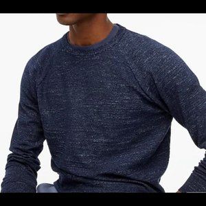 J. Crew Factory Men’s Cotton Raglan Sleeve Budded Crewneck Size Large
